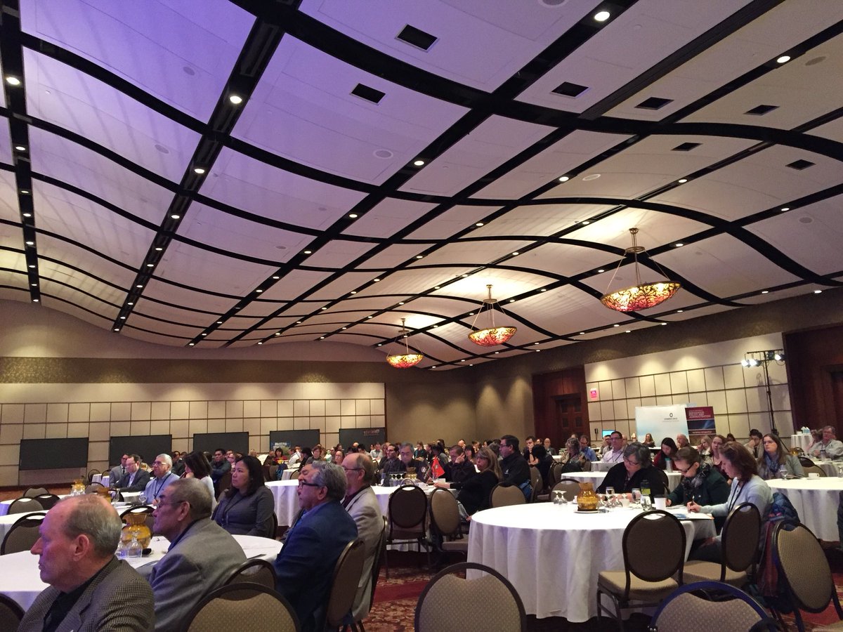 Garacaius's tweet photo. Plenty of people at the Land Claims Agreement Coalition “Modern Treaties and Reconciliation” Conference this year! #Reconciliation #LCAC2017 #NotAnime https://t.co/VhILdPOmeS