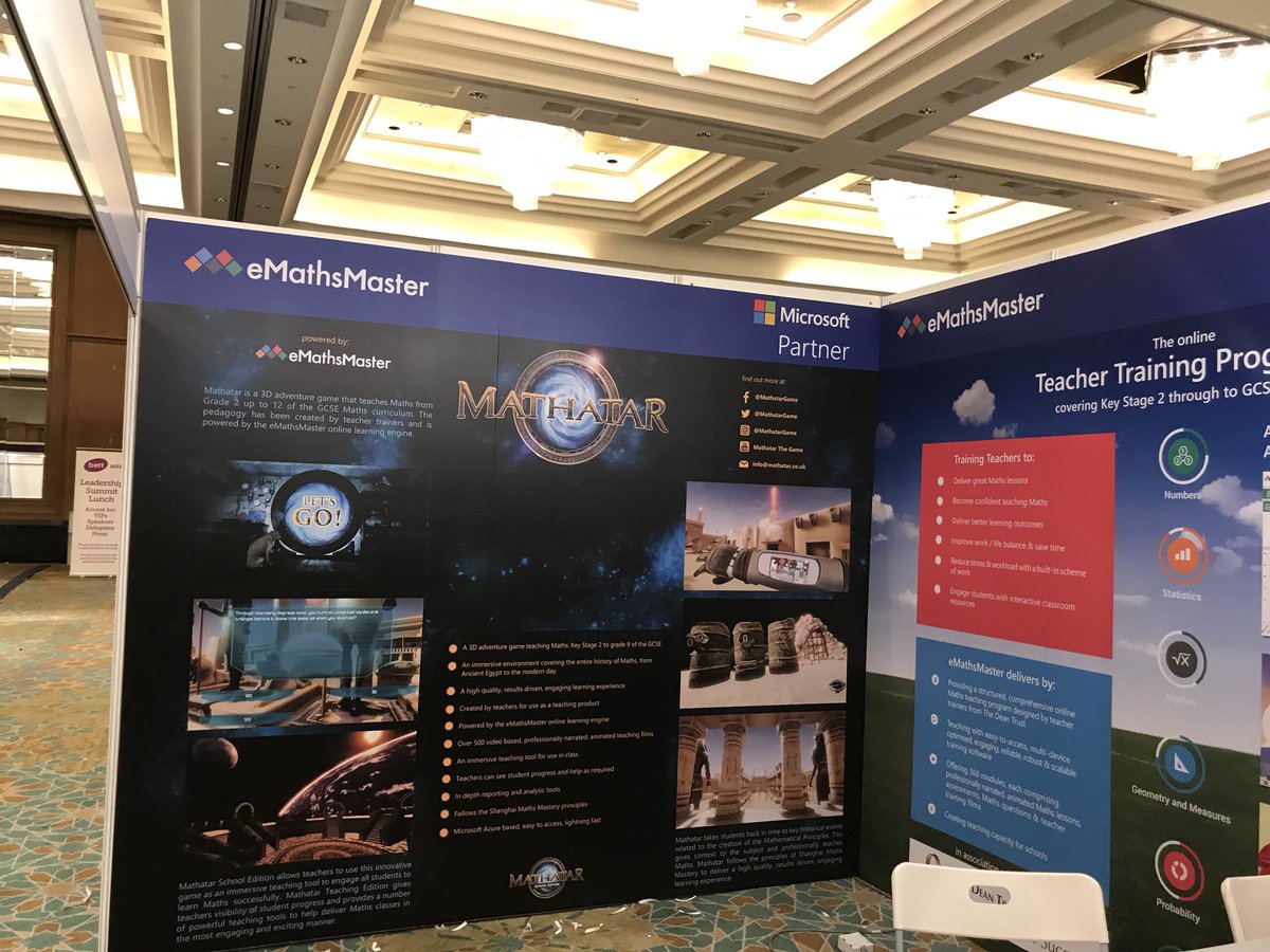Adcaplan's tweet photo. Big day tomorrow! #BETTAsia #MicrosoftEDU @eMathsMaster @mathatargame #maths https://t.co/2BKCsJInOt