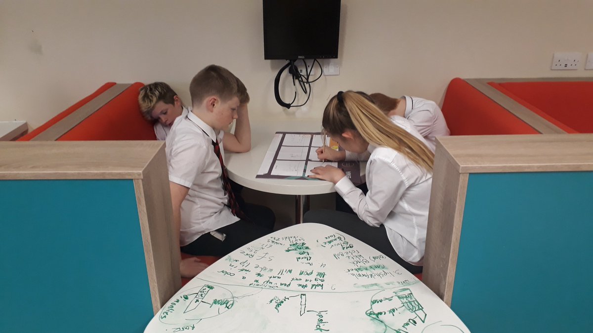Escrivo's tweet photo. #DigitalDay17 with @WestCalderHigh preparing for the pitches this afternoon https://t.co/wXVkTTcPEg