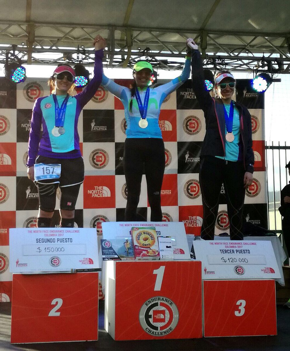 MiriamPozo8's tweet photo. #EnduranceChallengeCol logré el 1er lugar en la general de damas!
Muchas gracias a todos por su apoyo, @MovistarEC #MovistarAventuraTeam @TheNorthFace por hacer realidad este sueño! Este triunfo va dedicado a todos ustedes! https://t.co/wtjMrdBVYZ