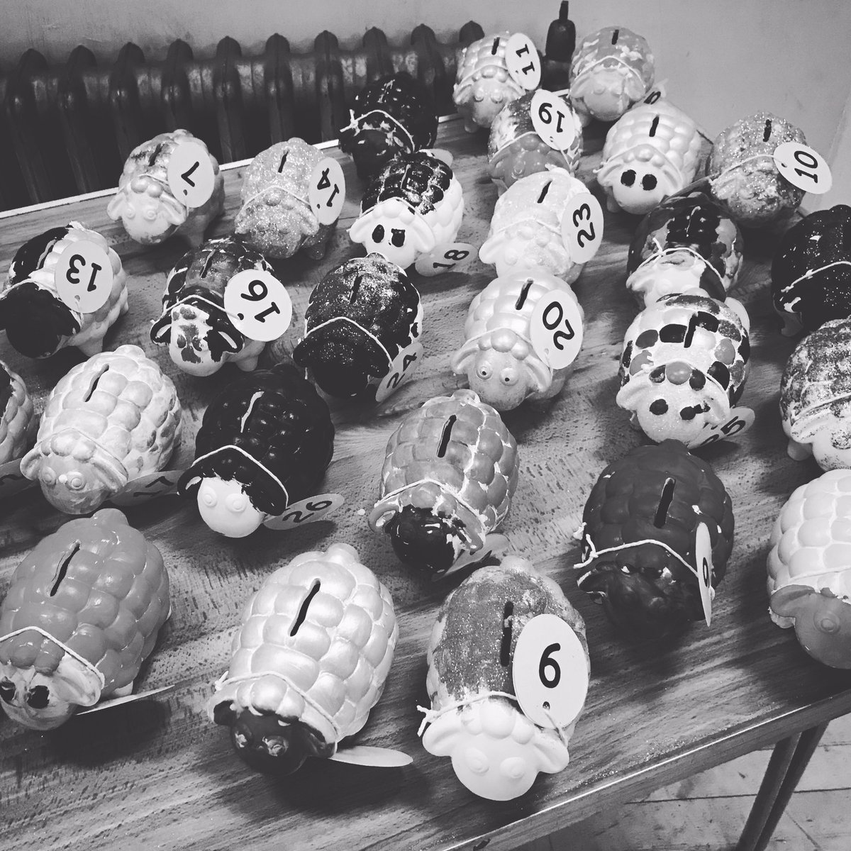 Rachel_PsandGs's tweet photo. Getting our #christmas #sheephunt prepared after the kids were hard at work decorating #ceramicsheep on Sunday! #lostsheep @gdschurch https://t.co/r3YDzJdtZT