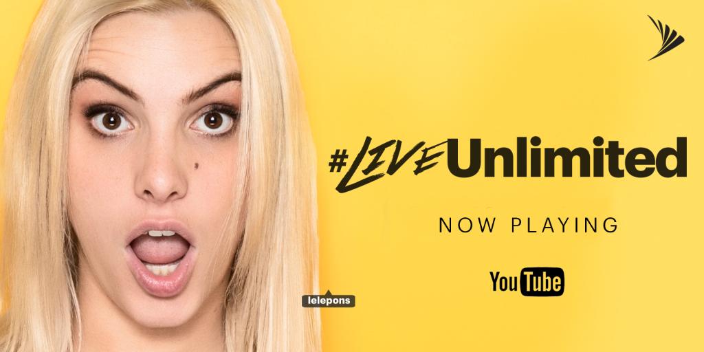 Now Playing #LiveUnlimited featuring <a href="/lelepons/">Lele Pons</a>  Watch here: sprint.co/2isjIqC