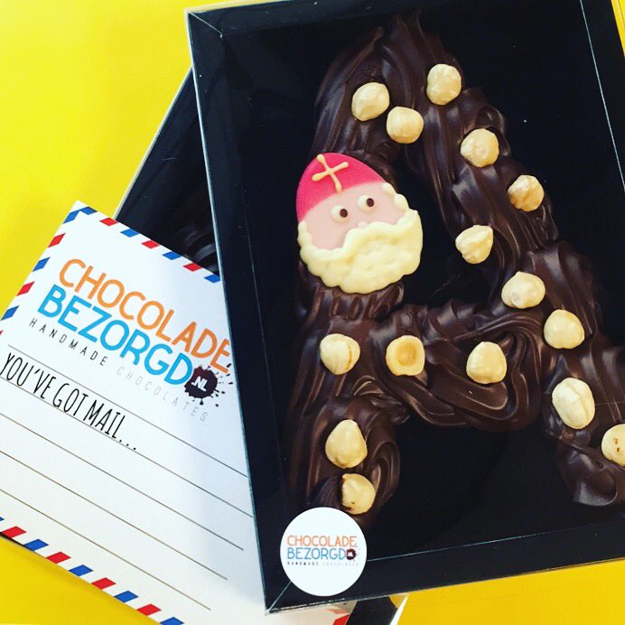 De A van..  Alle letters van het alfabet. En wist je dat we elke letter speciaal voor jou maken? #chocoladeletters #chocoladeletter