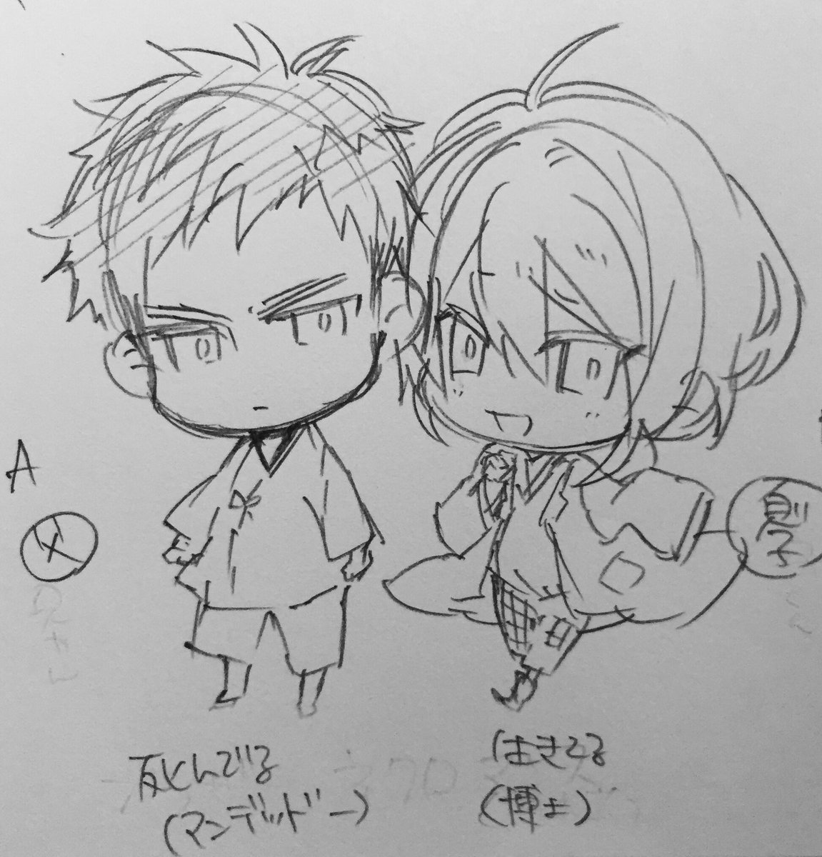 あとこれも描きたい(゜∀゜≡゜∀゜)
若くして死んだため一度もあったことの無いパパに会いたくてアンデッドにしちゃった息子と、アンデッドにされちゃったかわりに記憶が全部すっ飛んで「は?」状態のパパとの事件簿的な…