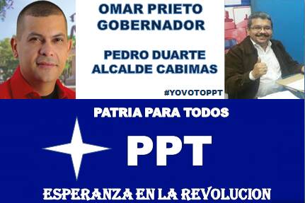 MendezAmaranta's tweet photo. @pedrokelsem @OmarPrieto_PSUV  #YoVotoPPT https://t.co/kq6jGpFzsb