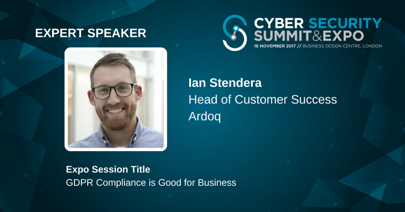 UKCyberSummit's tweet photo. Ian Stendera from @ardoqCom will speak on building a consistent documentation strategy to help you reduce risk and increase insight at the #UKCyberSummit this Thursday. See the full agenda: https://t.co/kPK9c02gk0 https://t.co/geWSaPQHkM