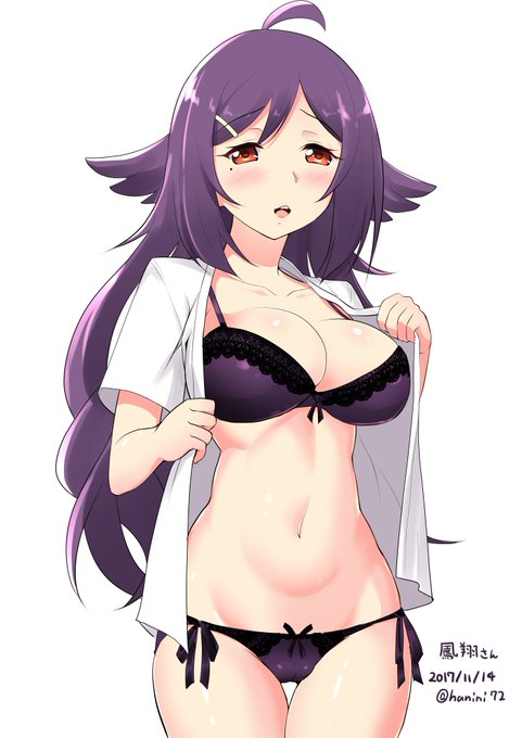 アズールレーンより鳳翔さん 「もう…まだ着替え中ですから、お利口さんにしていてくださいね」 #アズールレーン版深夜の真剣お絵かき60分一本勝負
#アズールレーン版深夜の真剣お絵かき60分一本勝負_20171114 