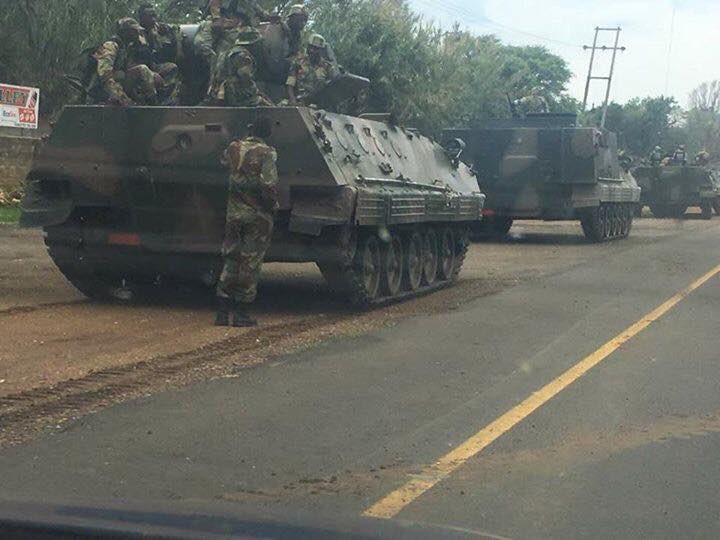 bla_bidza's tweet photo. Meanwhile First Lady Dr Grace Mugabe has moved in to stop a military coup in Zimbabwe https://t.co/Ed1OjQlobl
