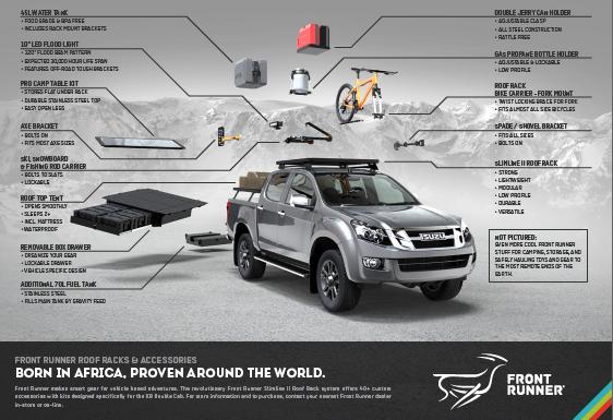 TuffTrek's tweet photo. Want to Equip your #Isuzudmax for Work or #adventure ? We supply Front Runner #roofracks, Drawers, Long Range Tanks & other Expedition & Overland Equipment @ https://t.co/SqGNpdw9IB #tufftrek #frontrunnereuro #newdmax #isuzudmax #overlandready #overlandproven #overlanding https://t.co/JMoxRgWImr