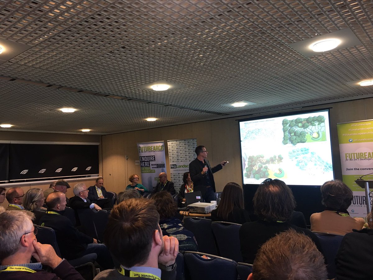 NiluferDanis's tweet photo. An interesting talk- The future of landscape architecture, by great landscape architects @davies_white @TomTurner18 #futureescape #lovelandscaping @FutureScapeUK @WyerJohn #tfolandscapearchitecture https://t.co/jV81u7fUVd