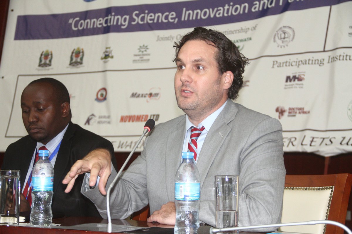 Funguo_Tz's tweet photo. @HDIFtz Team Leader @davidBmcginty in a panel discussing 'Connecting Science, Innovation and Policies to Achieve Universal Quality Healthcare' at #THS2017 #InnovationTz https://t.co/W0nKQn8Cf8