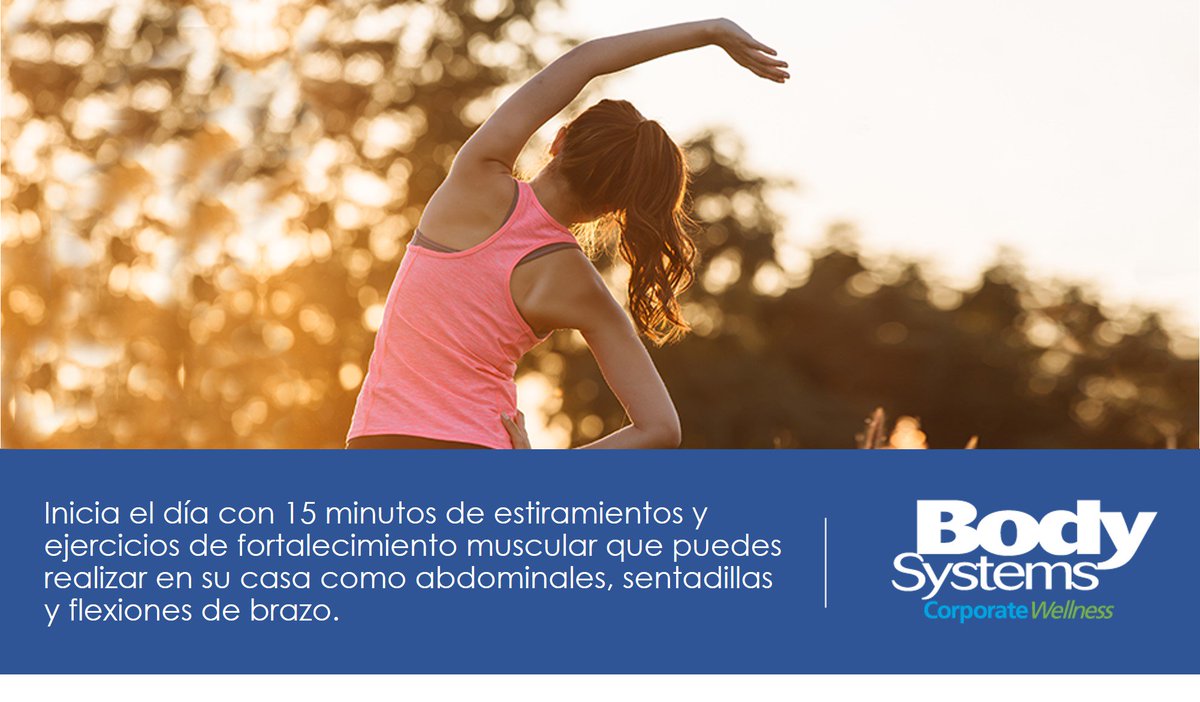 BodySystemsCW's tweet photo. ¡Comienza tu día de la mejor manera! https://t.co/IzQlXWjQzu