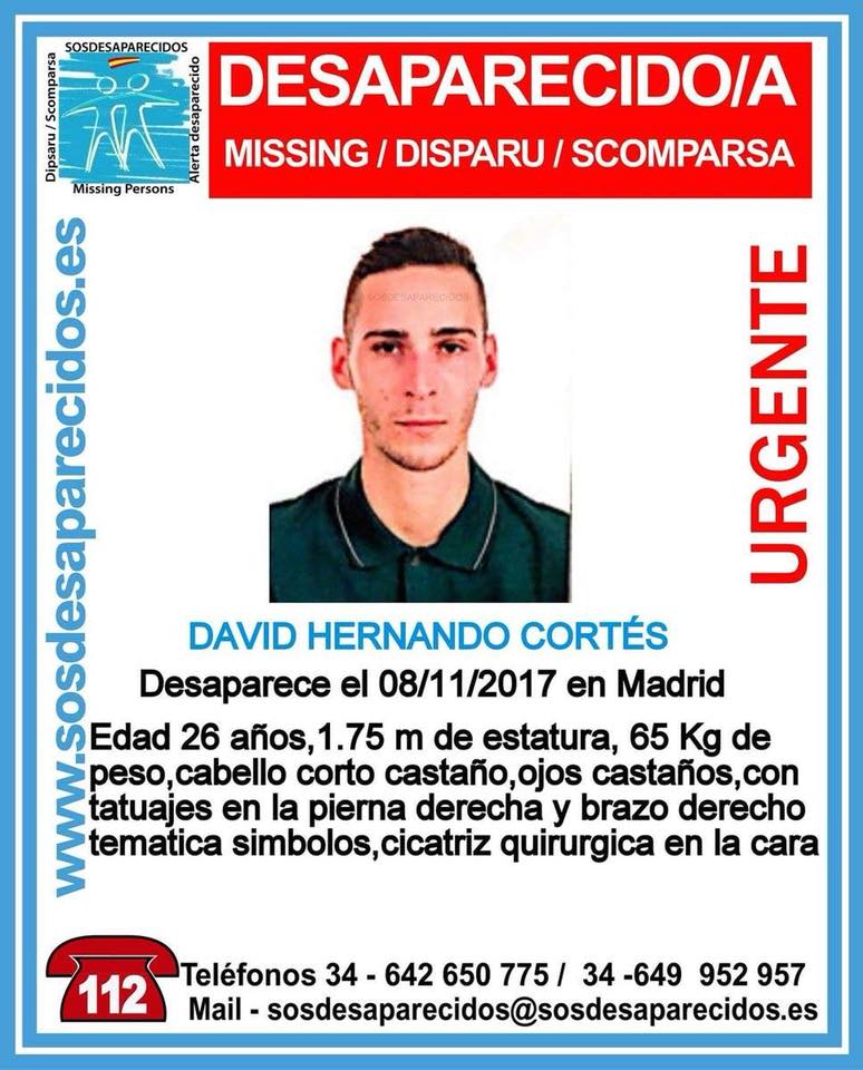 Por favor si podeis difundir lleva varios días desaparecido este chico de mi barrio.