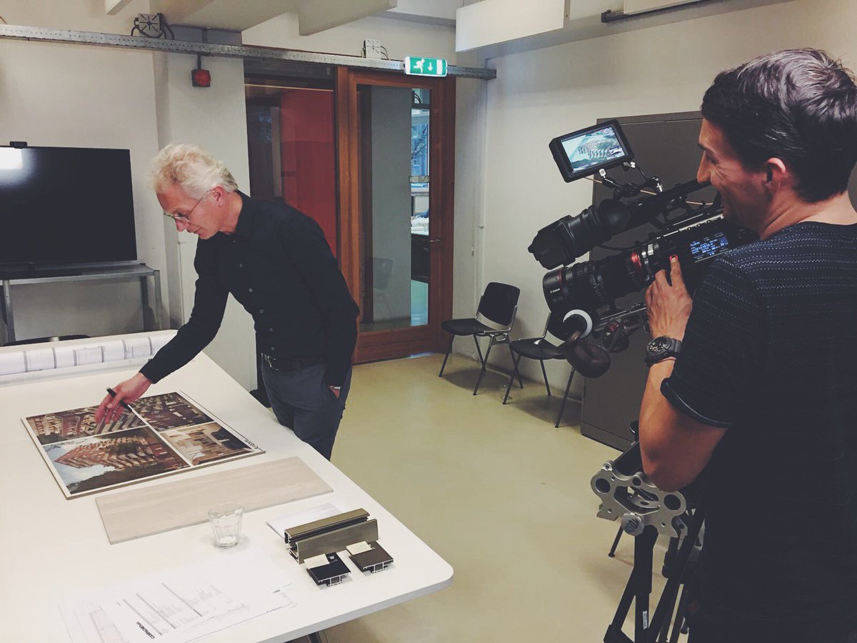 De opname vorige week bij @Rijnboutt Architecten was een groot succes. Eindresultaat binnenkort online!🎬