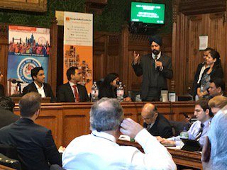 Squire_Tech's tweet photo. Interesting to hear MP for Slough Mr Tanmanjeet Singh Dhesi @TanDhesi speak at the #IndiaTechnologySummit at the Houses of Parliament about further strengthening India <> UK ties especially in light of Brexit #EICBI @EuropeIndiaCBI https://t.co/h7fhlhrg9Z
