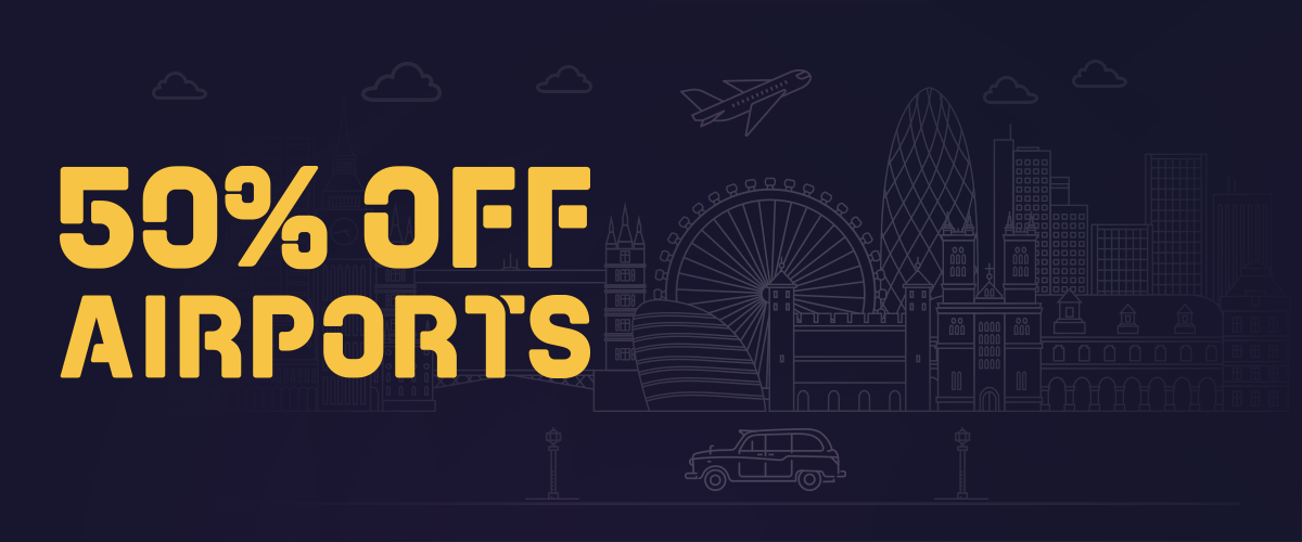 FreeNow_UK's tweet photo. Travel easy this winter with 50% Off Airports on mytaxi! Enjoy half price trips from Heathrow, and to and from London City Airport. Details here: https://t.co/fIdhNuJ50J https://t.co/uJX8mb9Zfq