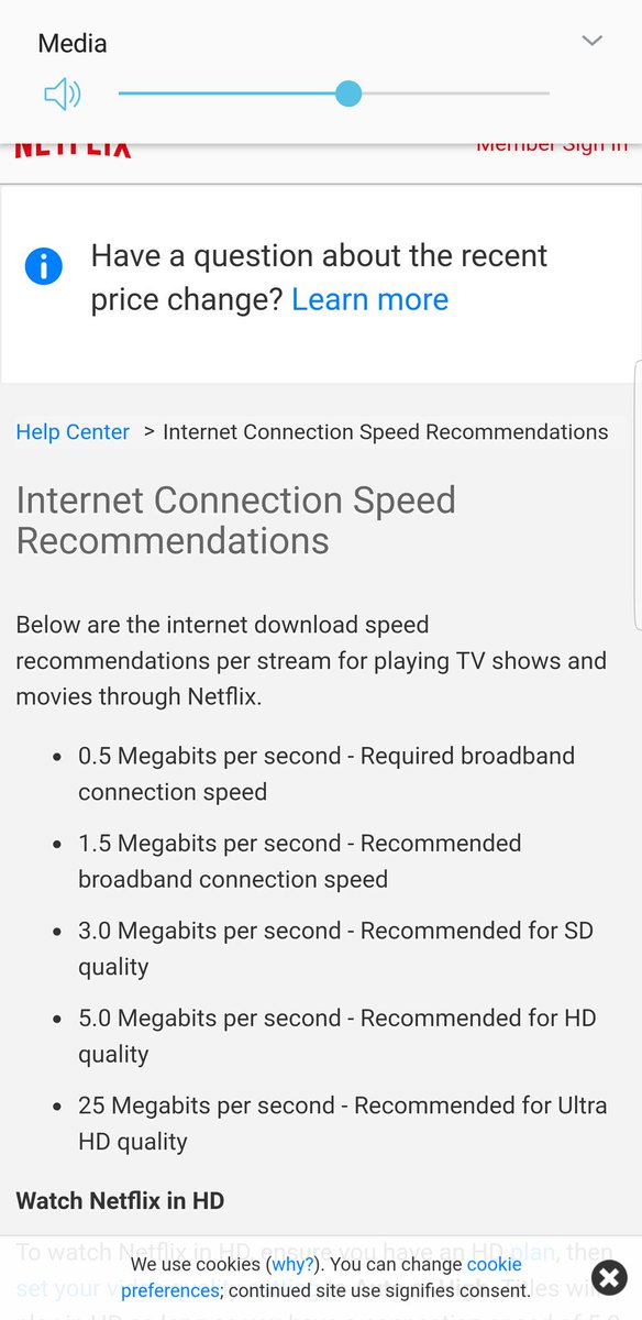 seanied71's tweet photo. Paying for Netflix HD when we can't even get speed for Standard.  #BTUSELESS #ISPMONOPOLY https://t.co/AZ3BNLwiKF