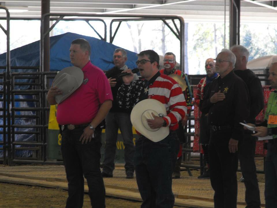 kdn_tx19's tweet photo. In case anyone has ever wondered, we don’t kneel during the National Anthem in the rodeo world. Guess I’ll never get to be “Citizen of the Year” in some fancy magazine. https://t.co/5fKRvZlvvX