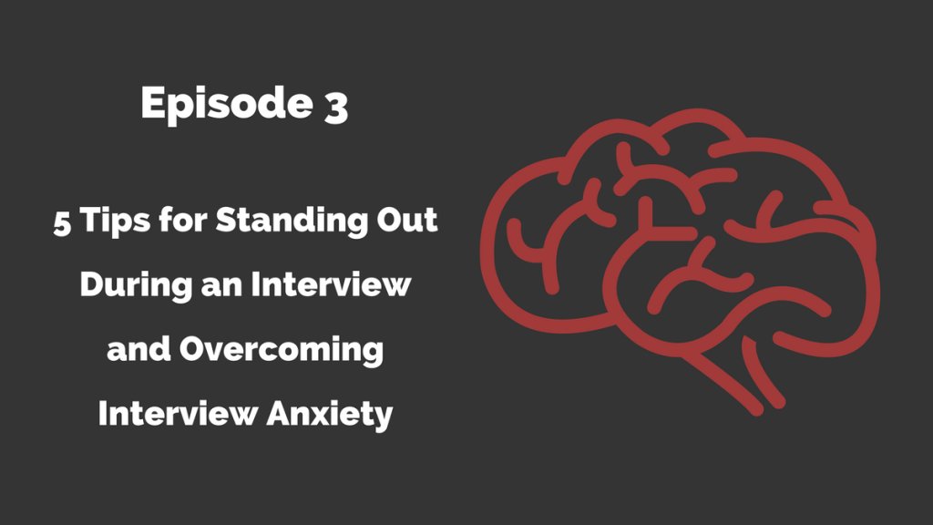 TipsfromCrit's tweet photo. TFC 003: 5 Tips for Standing Out During an Interview and Overcoming Interview Anxiety https://t.co/lrDSNBzl5D https://t.co/iaoruejrIN