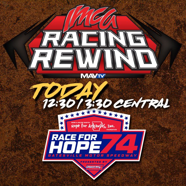 TODAY: <a href="/markmartin/">Mark Martin</a> @raceforhope74 from Batesville Motor Speedway! Catch it on <a href="/MAVTV/">ドル円トレーダー</a> at 12:30 &amp; 3:30 PM Central.