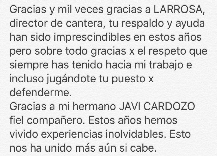 juliocardozo18's tweet photo. Gracias x todo familia @UCAMMurciaCF https://t.co/t5uCo5MfjF