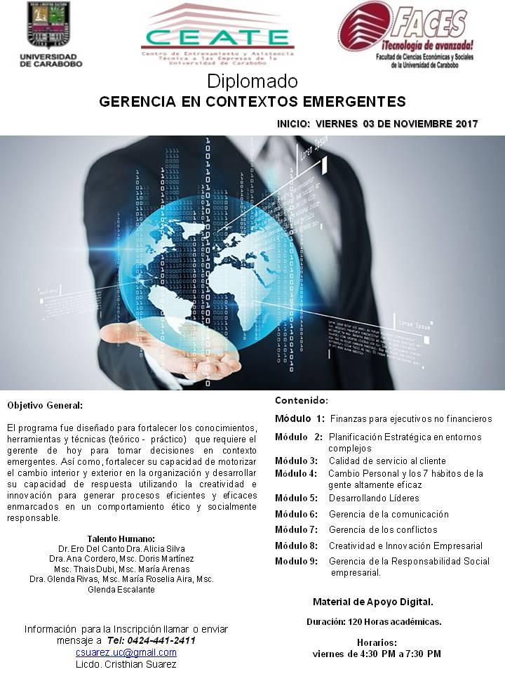 FUNDACEATE TE INVITA A PARTICIPAR EN LOS PROXIMOS DIPLOMADOS A INICIAR