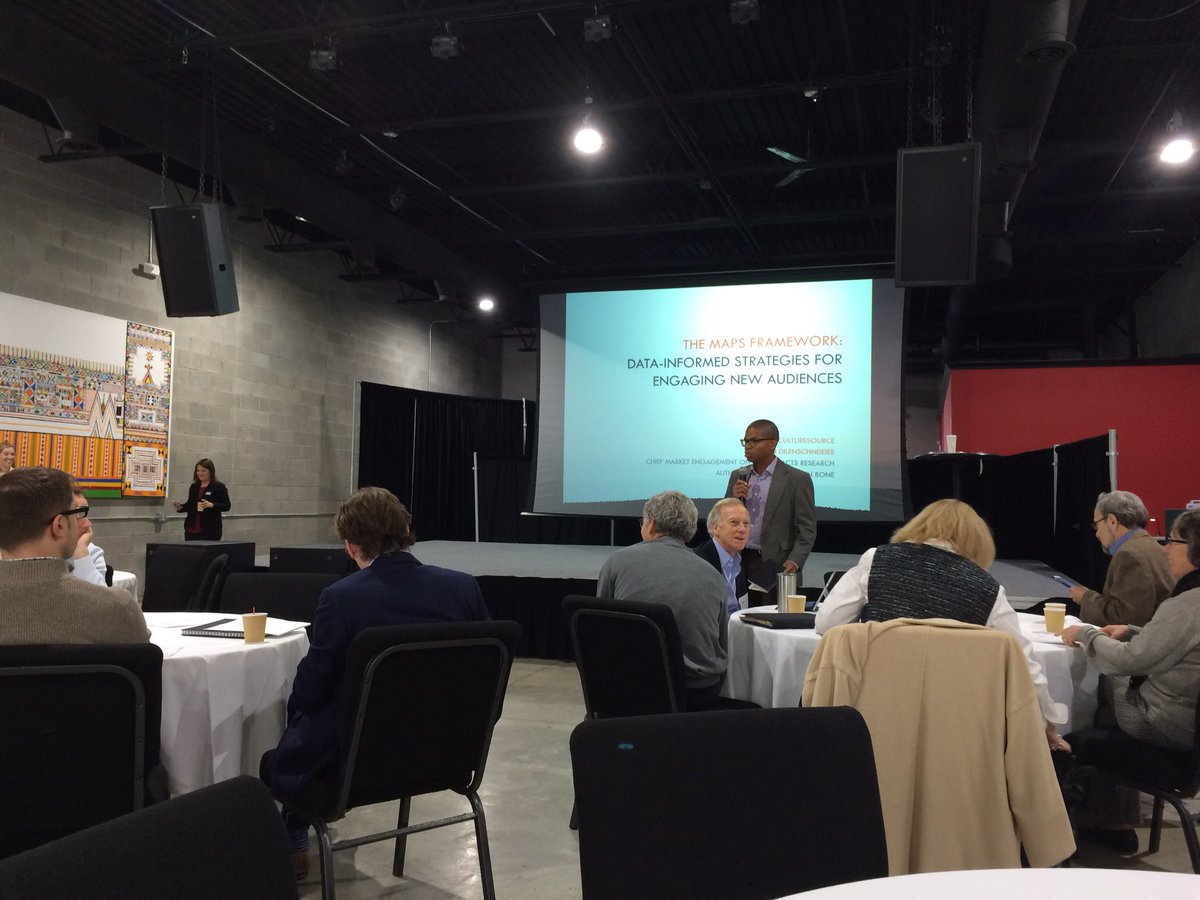 ArtsAndScrapDir's tweet photo. So excited to be at the @CultureSource CEO Roundtable at the @ArabAmericanMus featuring Colleen Dilenschneider! @RushOmari #CultureSource https://t.co/MpZYb6Z4Fb