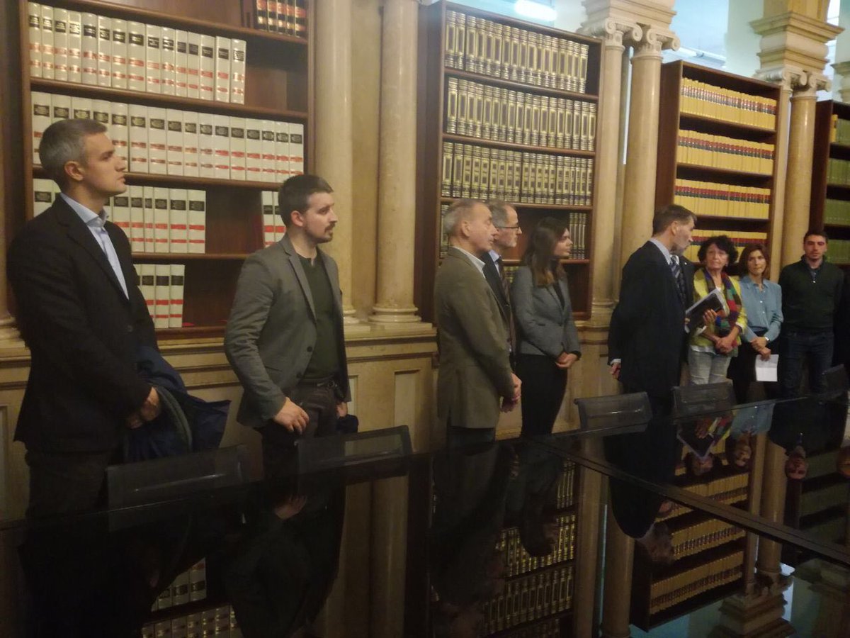 jacberti's tweet photo. A due anni dall’uccisione di #ValeriaSolesin siamo a Palazzo Bacino Orseolo per l’inaugurazione di una biblioteca in sua memoria https://t.co/orSQ0J1yYf