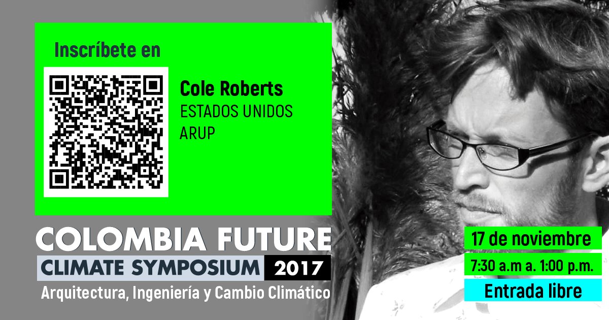 climate_future's tweet image. Nov 17, Universidad Javeriana.  #ClimaColombia.