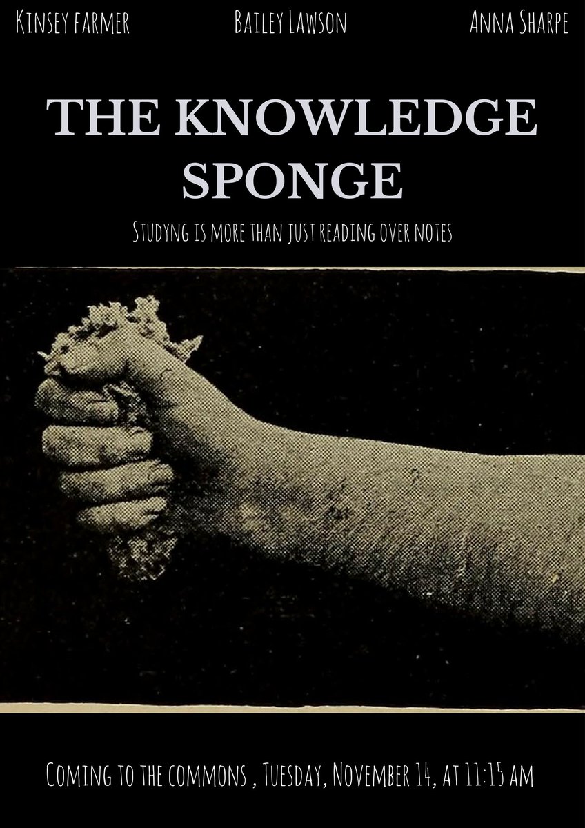Have more fun studying, and spend half the amount time doing it! Stop by the Commons TODAY from 11:15 am - 12 pm to find out how! It's free!