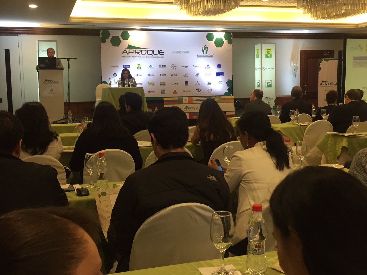 aproquerc's tweet photo. Segundo día de #Conferencias en el 4to #Congreso #ResponsibleCare®️ #Latinoamérica #APROQUE https://t.co/Gq5eagOfyI