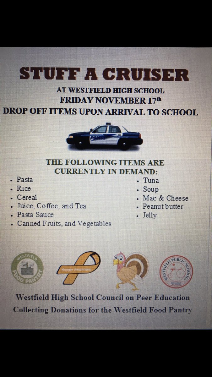 WHScope2016's tweet photo. bring your canned goods on Friday! https://t.co/z4NsylXCec