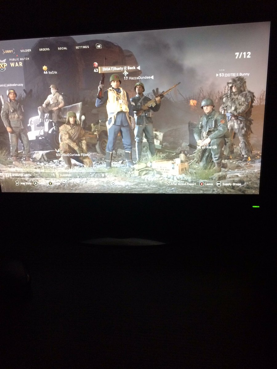 DsG_Bunny's tweet photo. On the war grind to get ready for night shift this week! #ANZCOD #CODWWll https://t.co/DjOJqZnzsS