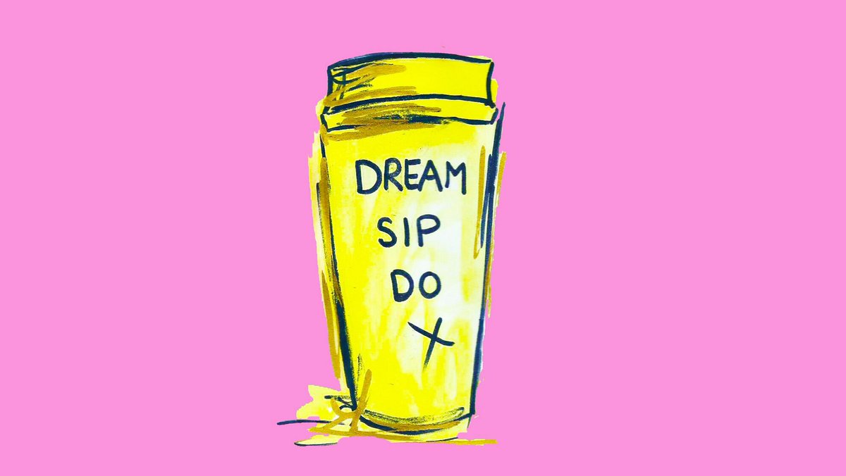 yourjourneyfuel's tweet photo. Dream. Sip. Do. #coffeepeptalk #powerfulcombination https://t.co/KO2h5ykdUT