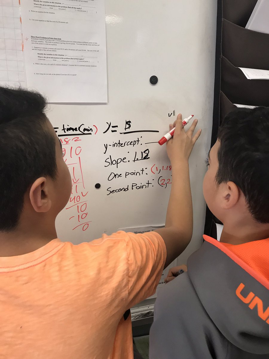 InSpiredat75's tweet image. Vertical #groupwork w/ #linearfunctions w/ Ms. Ciccarelli + Ms. Tepedino @IS75Paulo @SIBFSC @CarmenFarinaDOE #inspireD31