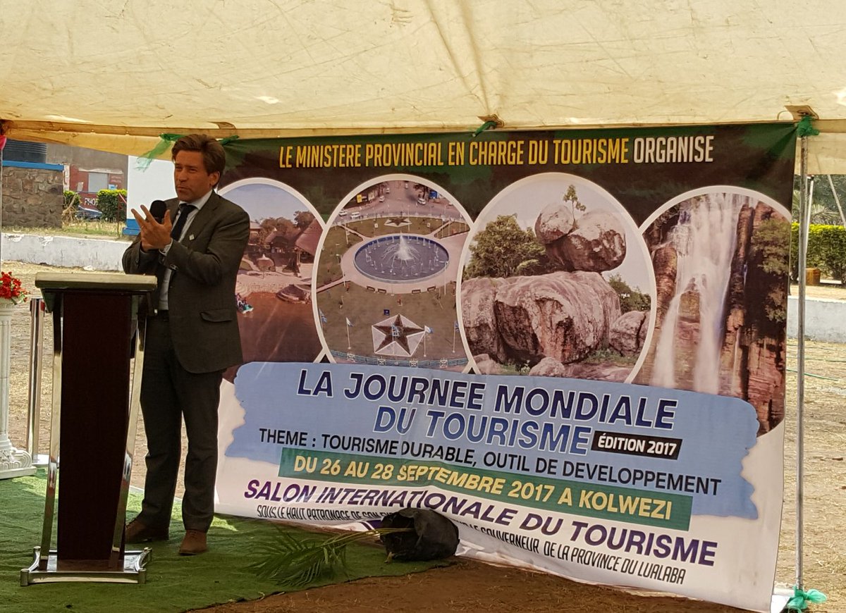 BeltradeRDC's tweet photo. #Kolwezi : Célebration de la journée mondiale du #tourisme #RDC #Afrique https://t.co/83npBx4GCY