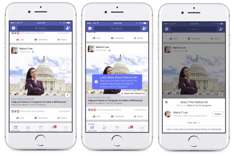 lesliewhittaker's tweet photo. Facebook recently announced a range of new ad transparency tools #socialmediamarketing https://t.co/crNvqGdhQE #rlnow https://t.co/AmovbQfWOO