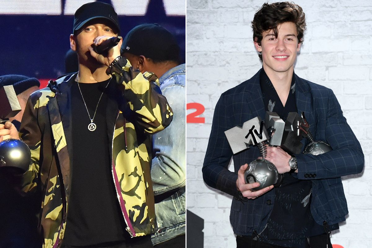 AMFentertains's tweet photo. Shawn Mendes won big at the EMA’s taking home a total of four awards, including “Biggest Fans” and “Best Song” for “There’s Nothing Holding Me Back”! Congrats Shawn! #emas #shawnmendes #music #entertainment #theresnothingholdingmeback #mtv #awards https://t.co/KfmjN6KyFu https://t.co/1t8UYlX83D