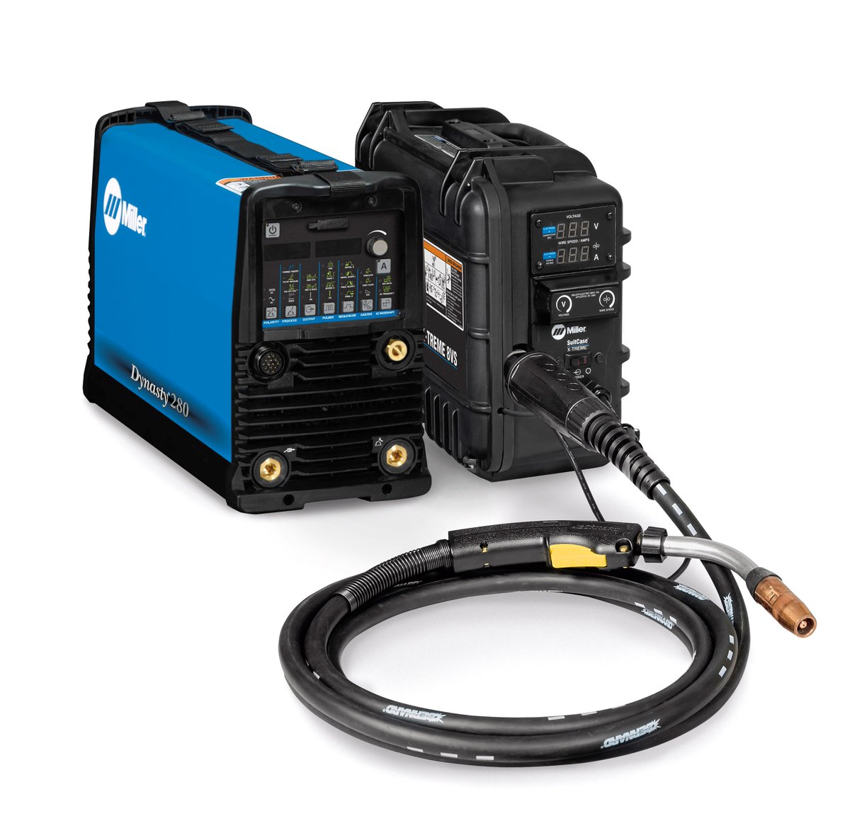 MillerWelders's tweet photo. Introducing the NEW, versatile and portable Dynasty® 280 DX with CV multiprocess welder, suitable for the shop or the jobsite. Learn more: https://t.co/9C7ttCr3xi https://t.co/0VpMKjo887