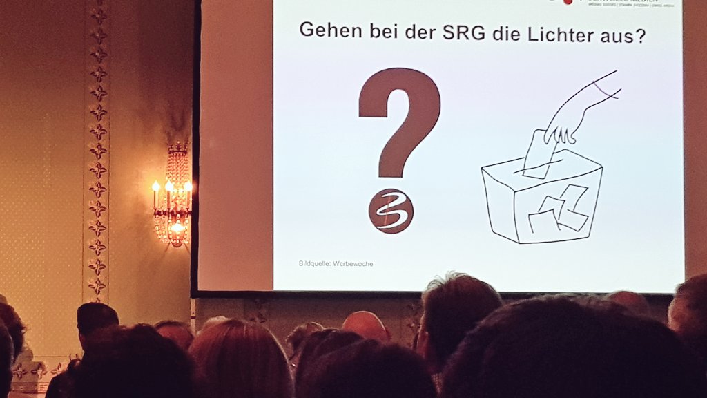 sms2sms's tweet photo. es wäre kein unglück, wenn #NoBillag angenommen würde. #PeterWanner #ServicePublic-konferenz2017 https://t.co/fngx4DhNuE