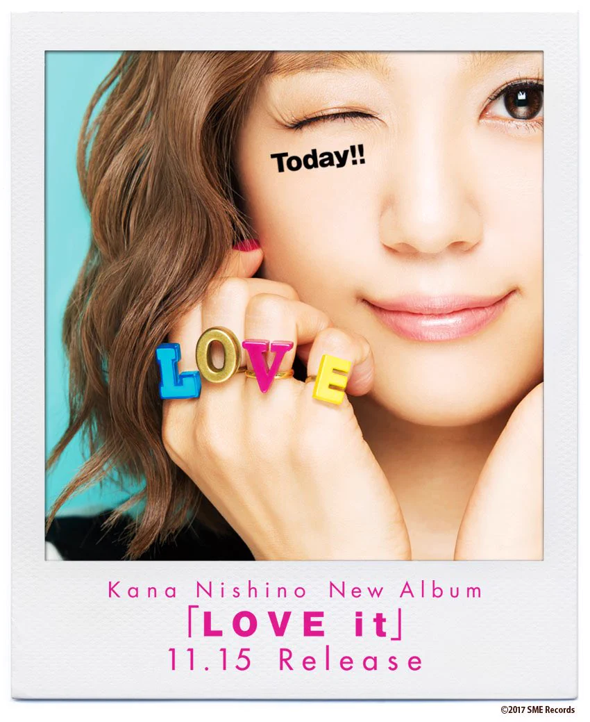 西野カナ ポスター LOVE it New Album 西野カナ on X: 