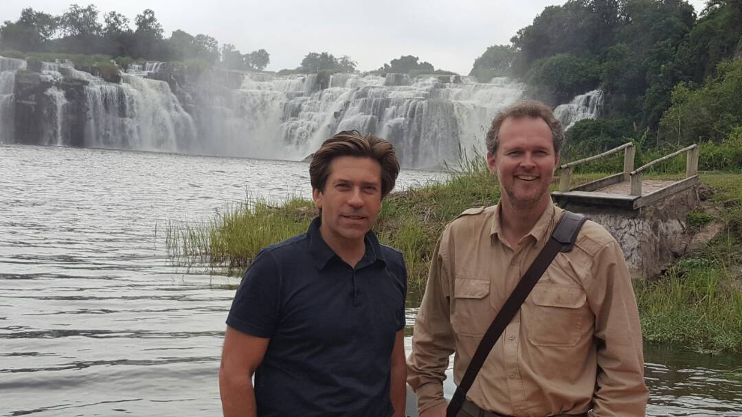 BeltradeRDC's tweet photo. Les chutes de #Kyubo dans le Haut Katanga en compagnie de #Robert #Muir, directeur provincial ICCN du Complexe #Upemba Kundelungu #Tourisme #RDC #Afrique https://t.co/CkaIylz9GS