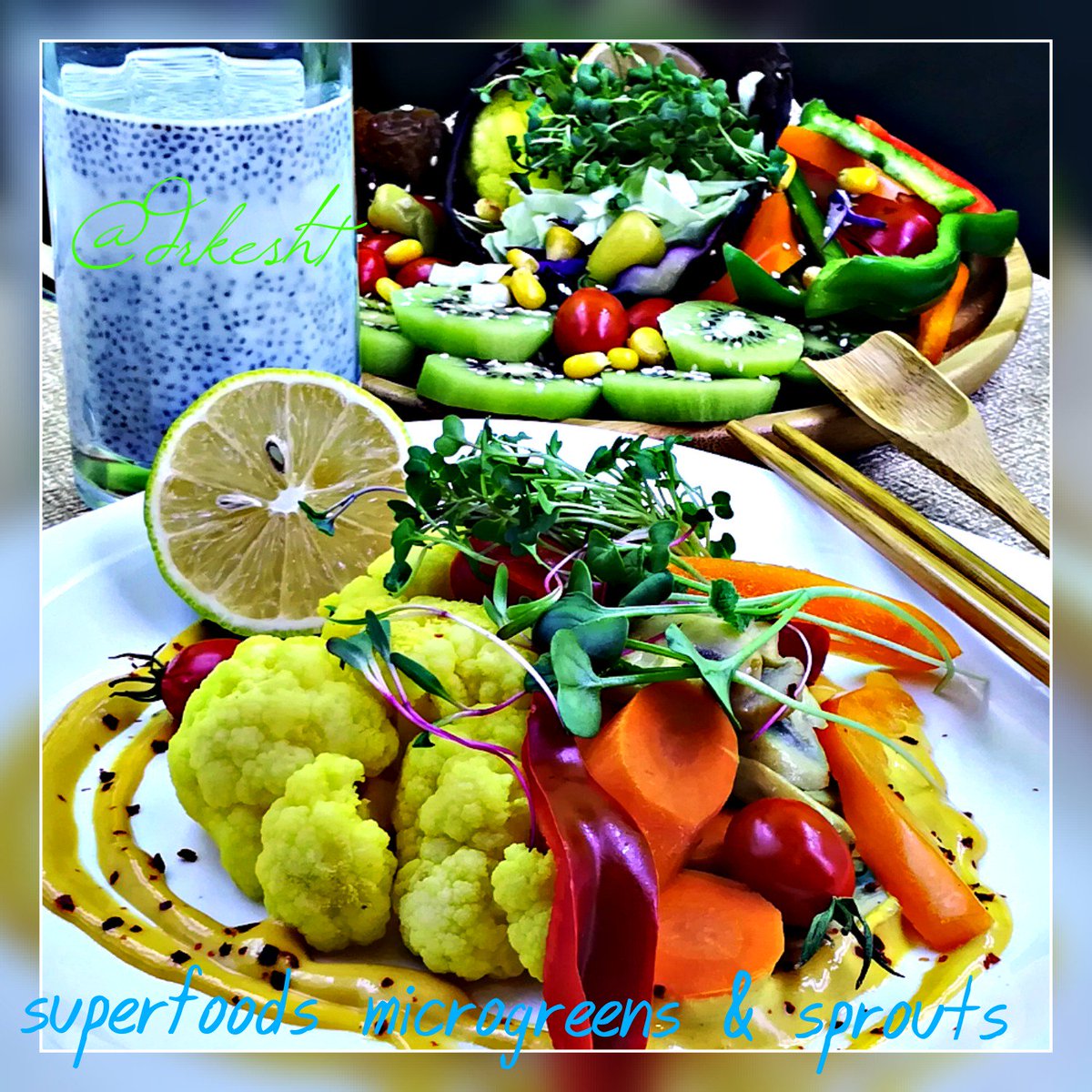 drkeshtgmailco1's tweet photo. @drkesht superfoods / #microgreen #sprouts #vegan #vegetarian https://t.co/krf8YXsF5I