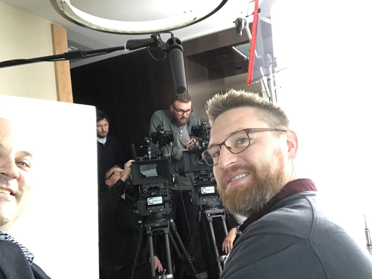 GaryRawlins's tweet photo. Filming customer success story at #netappinsight2017 #datavisionary with @ZanderMears https://t.co/xF1rrnZGEV