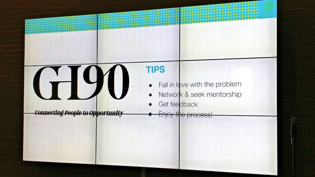 SproutYourIdeas's tweet photo. .@HayleyMundeva offers some great tips for engaging in your social venture journey #SocEnt #innovation @JeanAugustineSS https://t.co/oErMG4jr2K