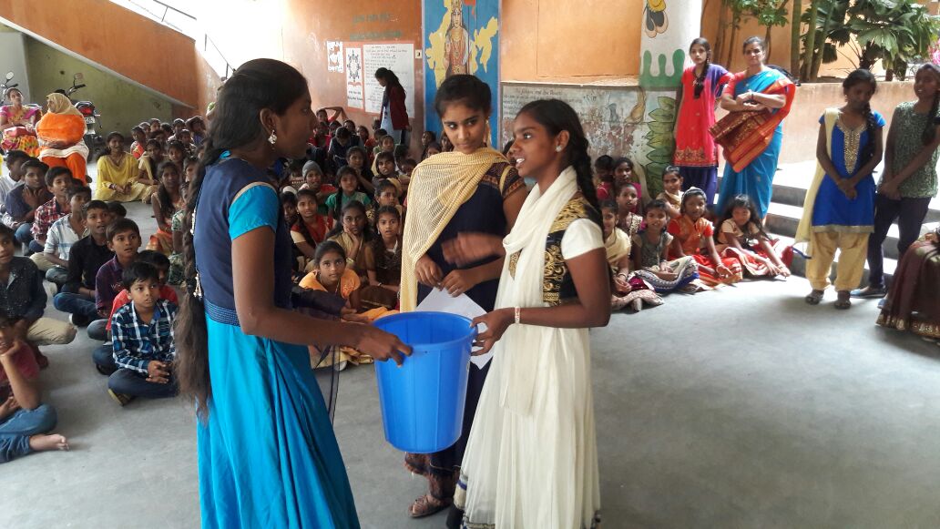 DC_Malakpet's tweet photo. Swachh Chidrens day celebrations at Govt. School,  Malakpet in presence of DC. 6 (4A) children's have presented skits on swachh subjects and DC has distributed prizes. DC 6 (4A) https://t.co/jNnZpsYH7H