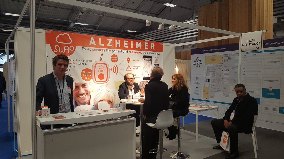 SwapGPS's tweet photo. N'hésitez pas à venir découvrir notre solution @SwapAssist @SilverXpo stand G1 #SilverExpo #innovation #seniors https://t.co/Ae96rrBqhi