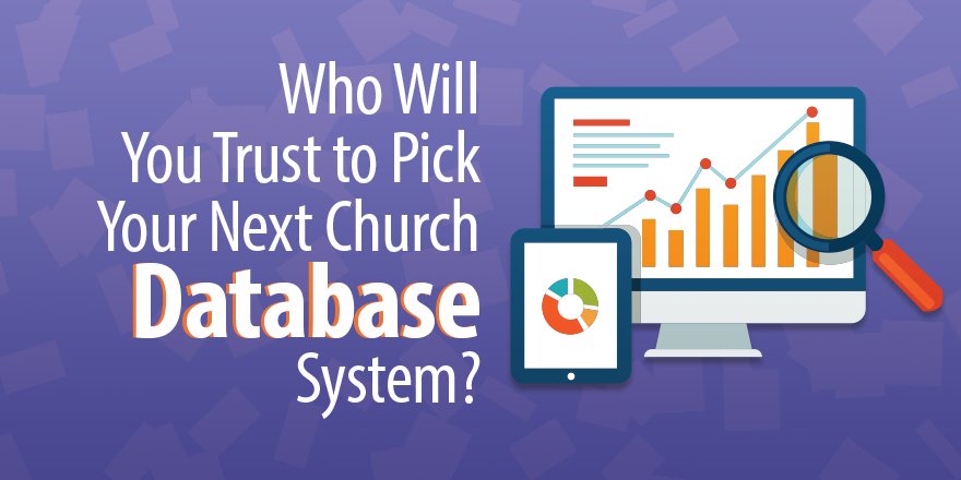 CapterraChMS's tweet photo. Who Will You Trust to Pick Your Next Church Database System? https://t.co/PUk9Du0WHF #churchtech #churchdatabase https://t.co/0sySD7kK5W