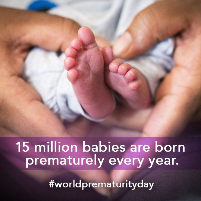 MarchofDimes's tweet photo. People around the world will be going purple on Nov. 17 - World Prematurity Day - to raise awareness about the 15 million babies born too soon each year. How will you help shine a light on prematurity? Share your ideas &amp; photos using #worldprematurityday. https://t.co/tokFZK4m3m https://t.co/wkpZya90Xl