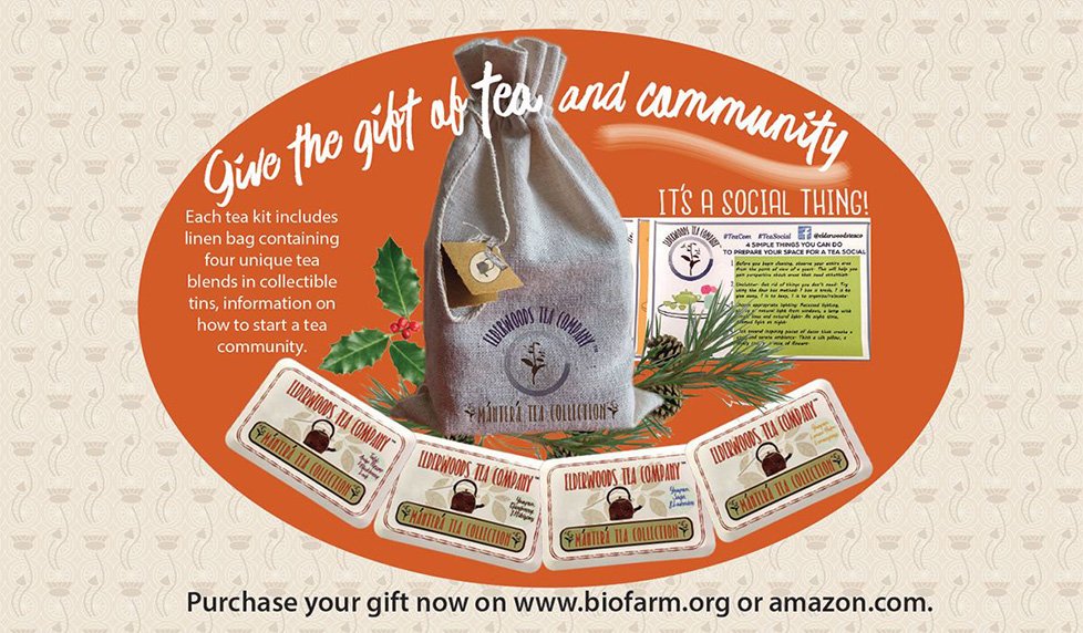 Elderwoodstea's tweet photo. #Looseleaftea is a popular gift this season! Make your gift extra special by giving a unique blend made from ingredients native to the U.S. and grown on #sustainable farms! Buy your tea gifts now on https://t.co/sixvqEUwzZ #teagifts #teasocial https://t.co/ilzQXbdb77